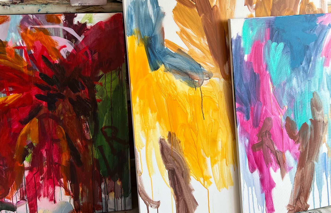 Kunst Workshop in Karlsruhe Male dein persönliches Kraftbild mit Künstlerin Verena Mayer-Kolbinger