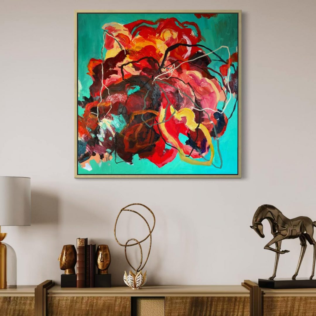 Ich erkenne mich 100 x 100 x 10 cm