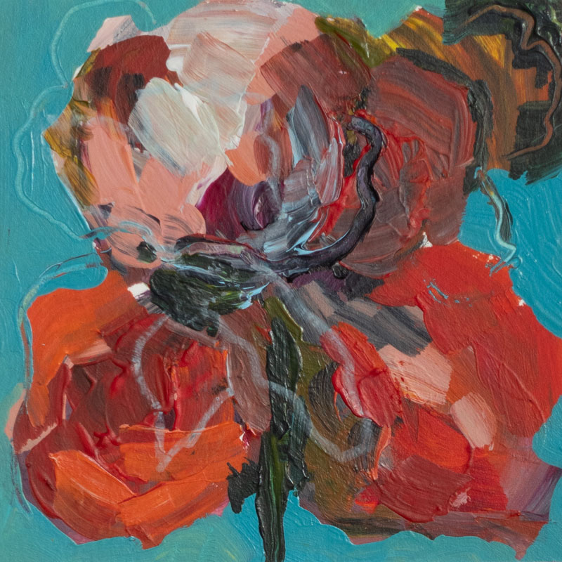 Ich verlasse mich auf dich, 80 x 100 cm, Verena Mayer-Kolbinger