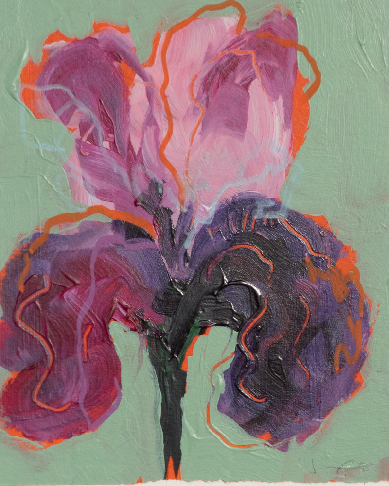 Ich verlasse mich auf dich, 80 x 100 cm, Verena Mayer-Kolbinger