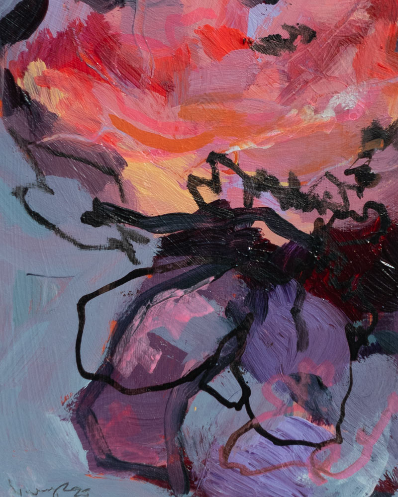 Ich verlasse mich auf dich, 80 x 100 cm, Verena Mayer-Kolbinger